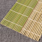 Thực phẩm An toàn Thực phẩm Cán gậy tự nhiên 27cm 3mm Bamboo Sushi Rolling Mat Kit
